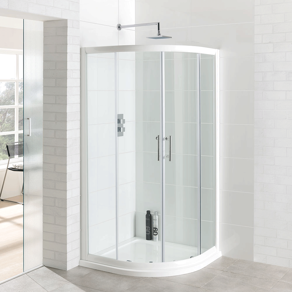 Eastbrook Vantage Quadrant Shower Enclosure 900mmx900mm White