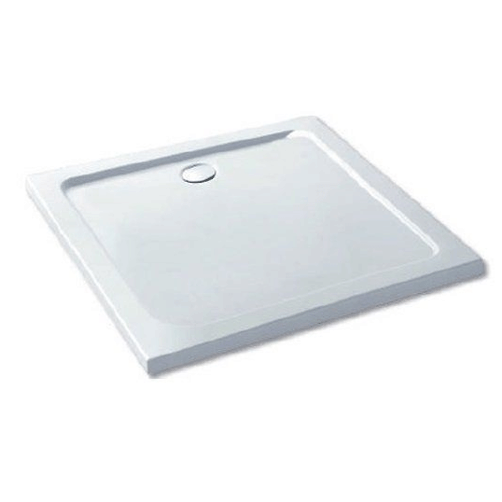 Eastbrook Volente Square Shower Tray 900mm X 900mm Stone Resin