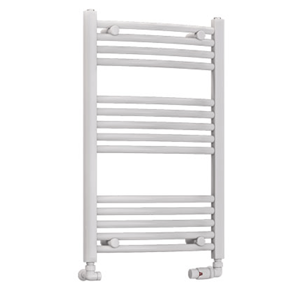 Eastbrook Wendover Vertical Curved Heated Towel Rail 800mm Hx500mm W ...