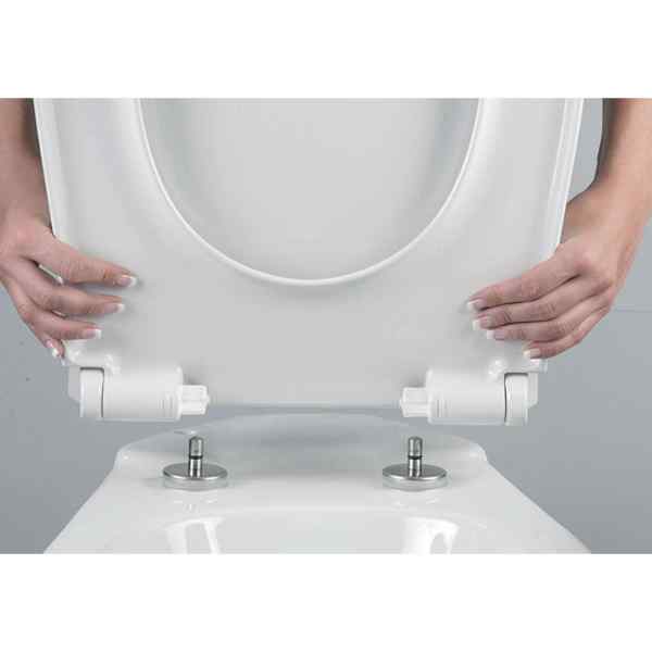 Silverdale Hillingdon SC Toilet Seat-White