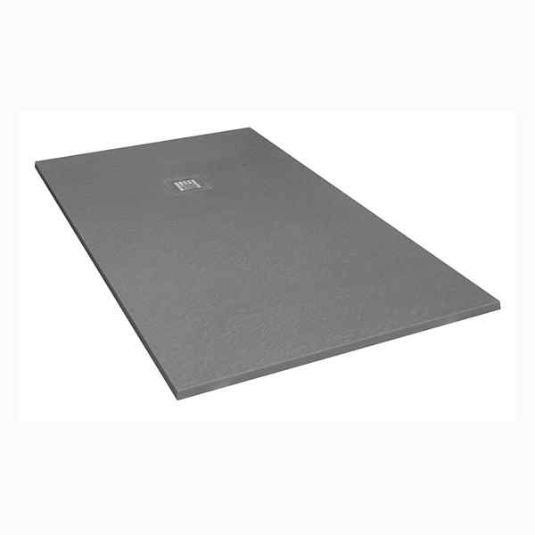 Tissino Giorgio2 Rectangular Shower Tray with Waste-1900mm x 800mm-Grey ...